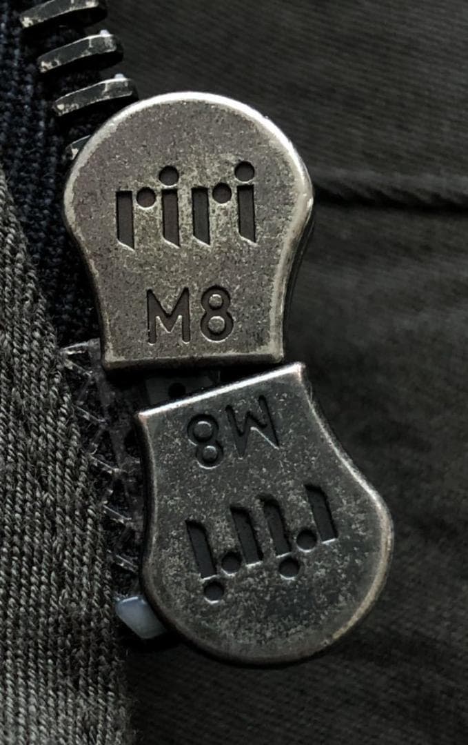 ジ*ム様 シェラック ライダース ジャケット ナイロン×コットン