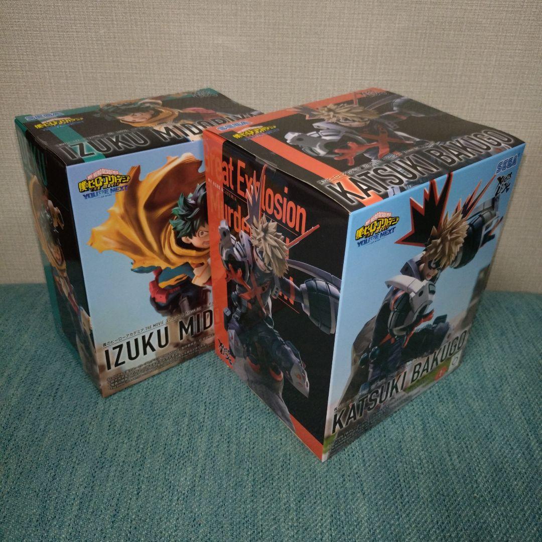 僕のヒーローアカデミア フィギュア XrossLink 爆豪勝己 緑谷出久 2点