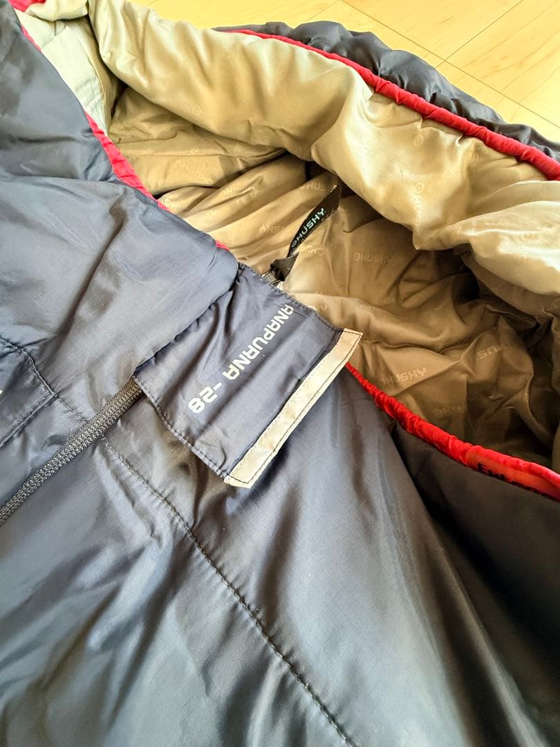 HUSKY ANAPURNA -28°C 冬用シュラフ 寝袋 キャンプ