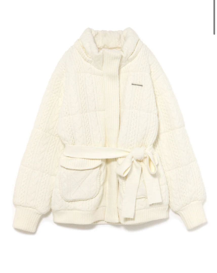 andmary Mary quilting knit shape jacket - メルカリ