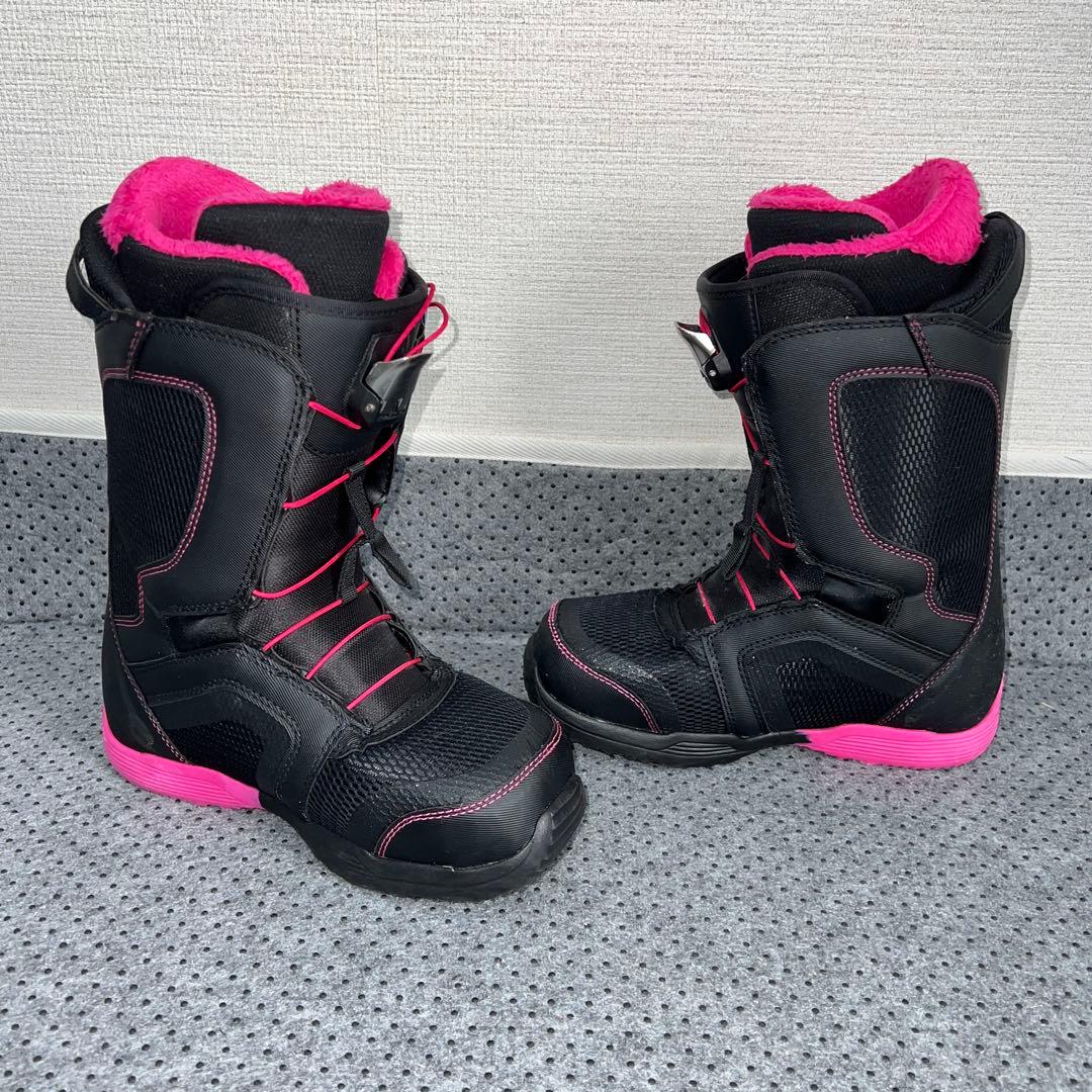 5回使用 レディース 23.5cm STELLA FEATHER スノボブーツ