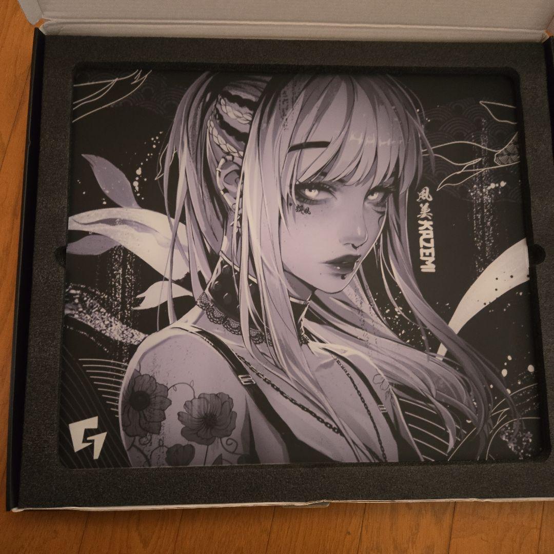 GLSSWRKS Kazemi ガラスマウスパットJapan Limited GLSSWRKS Kazemi Premium Glass Mousepad Japan Limited Edition
