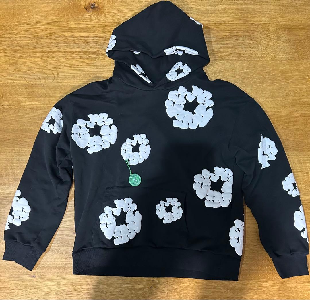 デニムティアーズパーカー DENIM TEARS(デニムティアーズ) / パーカー/M/コットン/BLK | 古着の