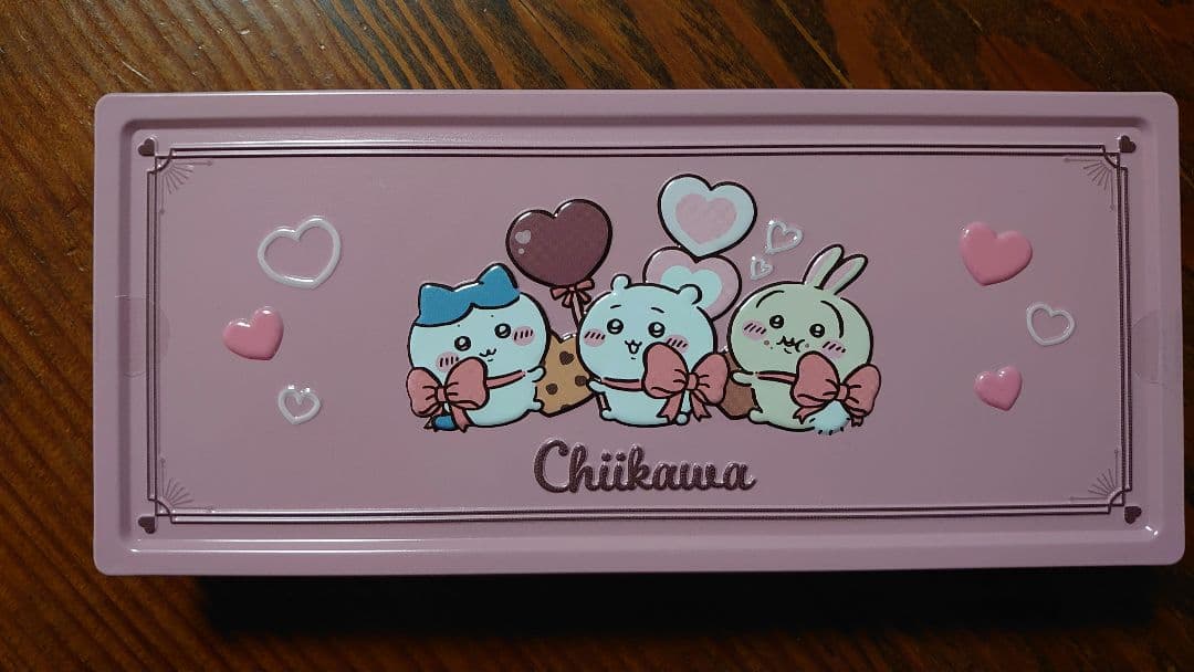 ちいかわ バレンタイン チョコレート パーティ缶 ポーチ ギフト ショッパー8枚