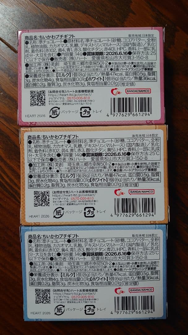 ちいかわ バレンタイン チョコレート パーティ缶 ポーチ ギフト ショッパー8枚