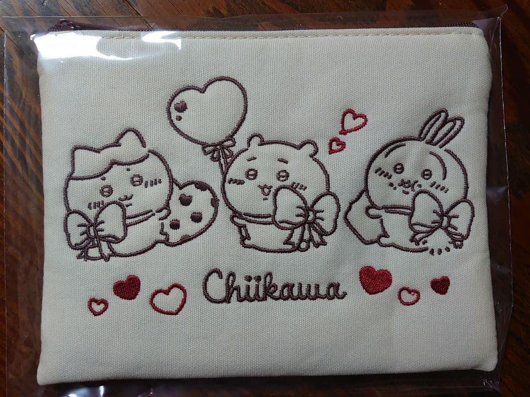 ちいかわ バレンタイン チョコレート パーティ缶 ポーチ ギフト ショッパー8枚