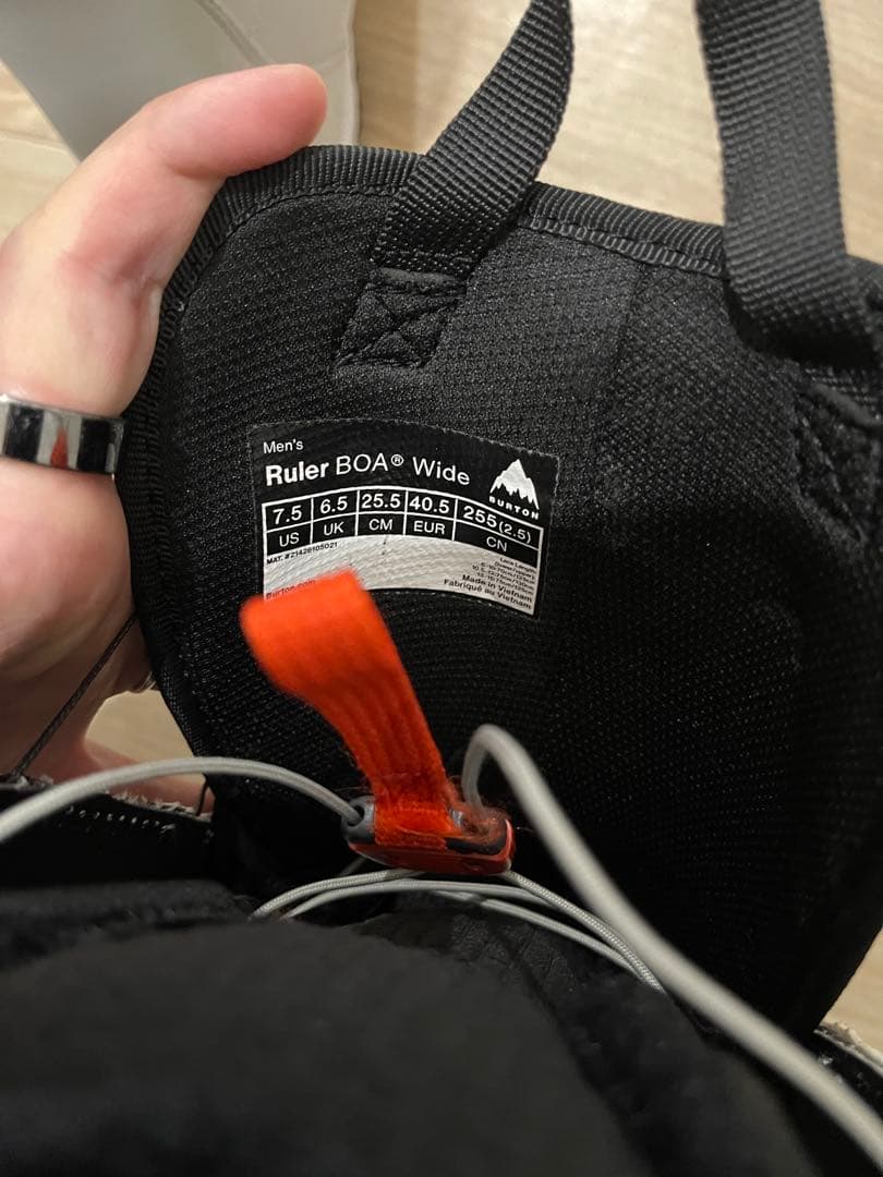 Burton RULER BOA WIDE 25.5cm 24-25モデル