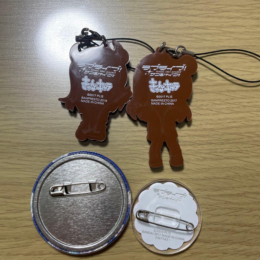 津島善子 缶バッジ ラバーキーホルダー まとめ売り ラブライブ