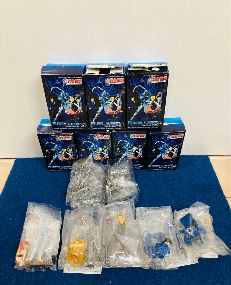 【内袋未開封】 鋼の錬金術師　トレーディングアーツ　フィギュア　14個セット