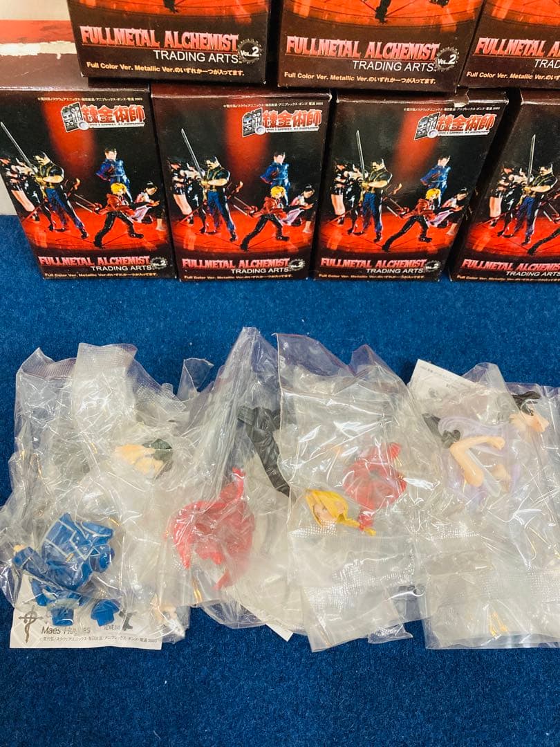 【内袋未開封】 鋼の錬金術師　トレーディングアーツ　フィギュア　14個セット