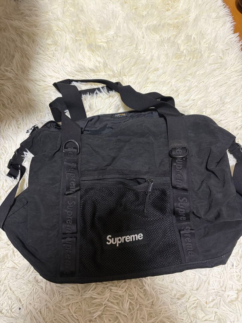 Supreme Zip Tote 25L トートバック ブラック廃盤品 Supreme Zip Tote 25L 