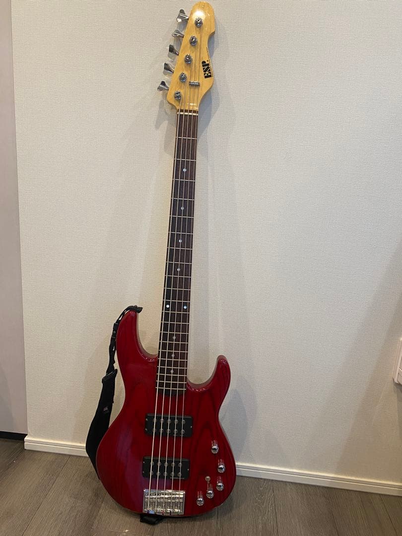 EPS AP-SL5 5弦ベース ESP ( イーエスピー ) AP-SL5 Rosewood FB Snow White 送料無料