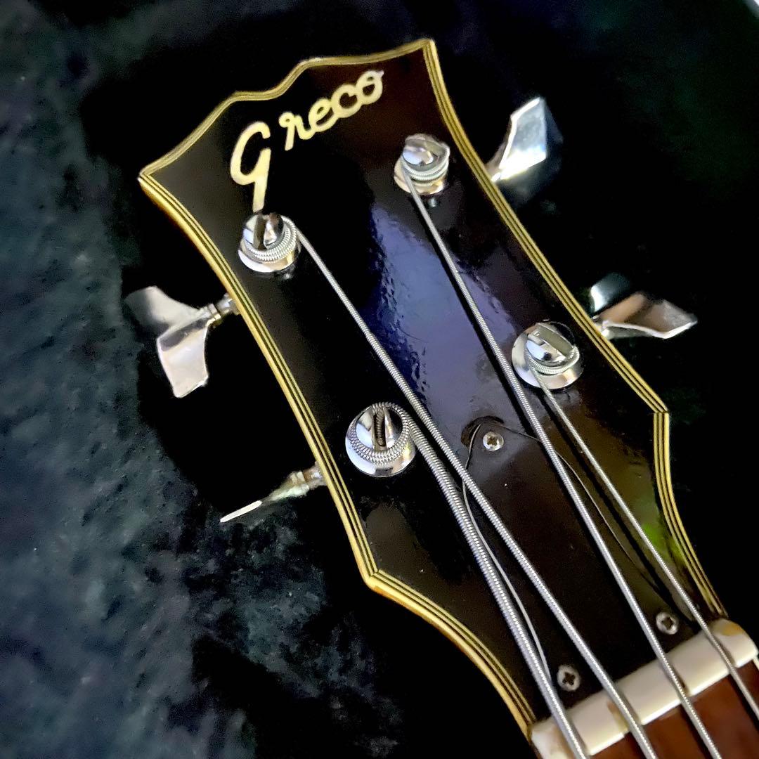 Greco EB-135 フルアコベース 超レア ジャパンヴィンテージ 激鳴り