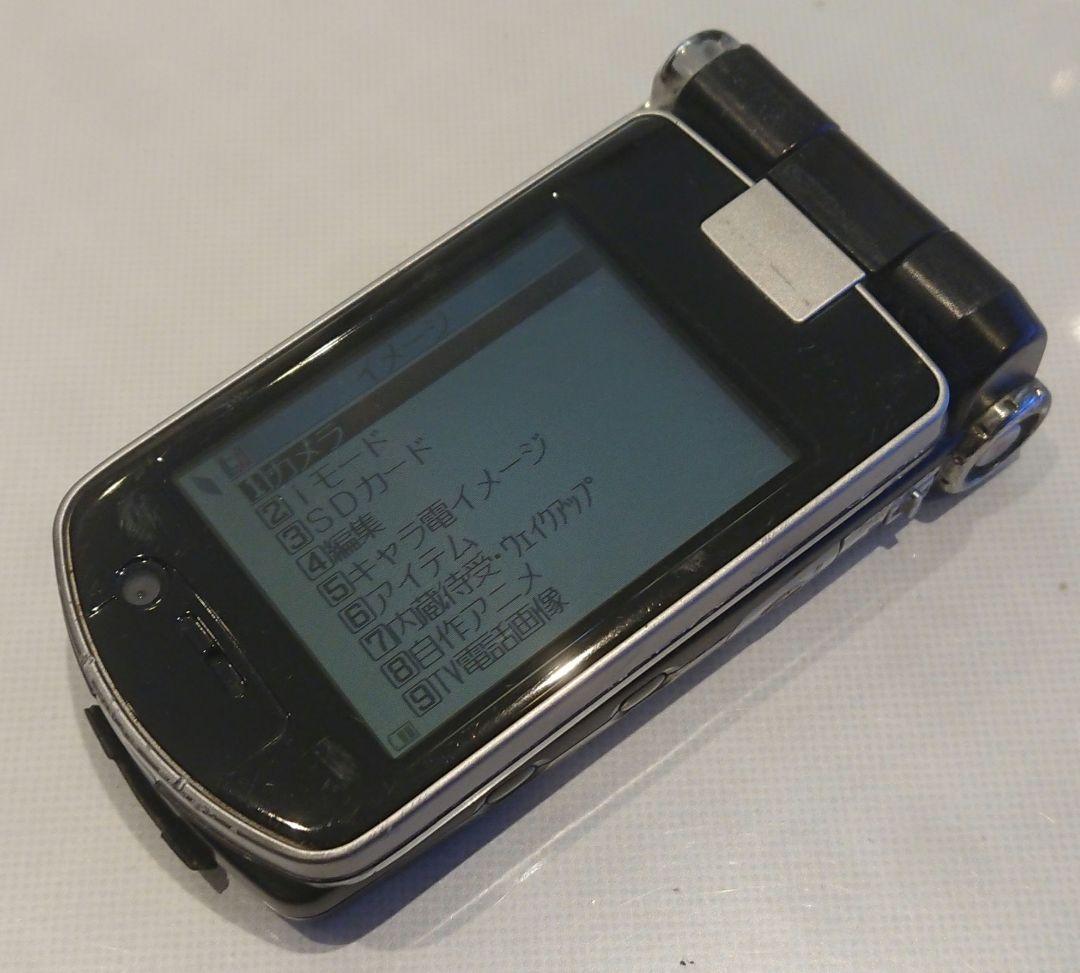 レア ドコモ docomo P900iv BLACK ブラック ガラケー 携帯 - メルカリ