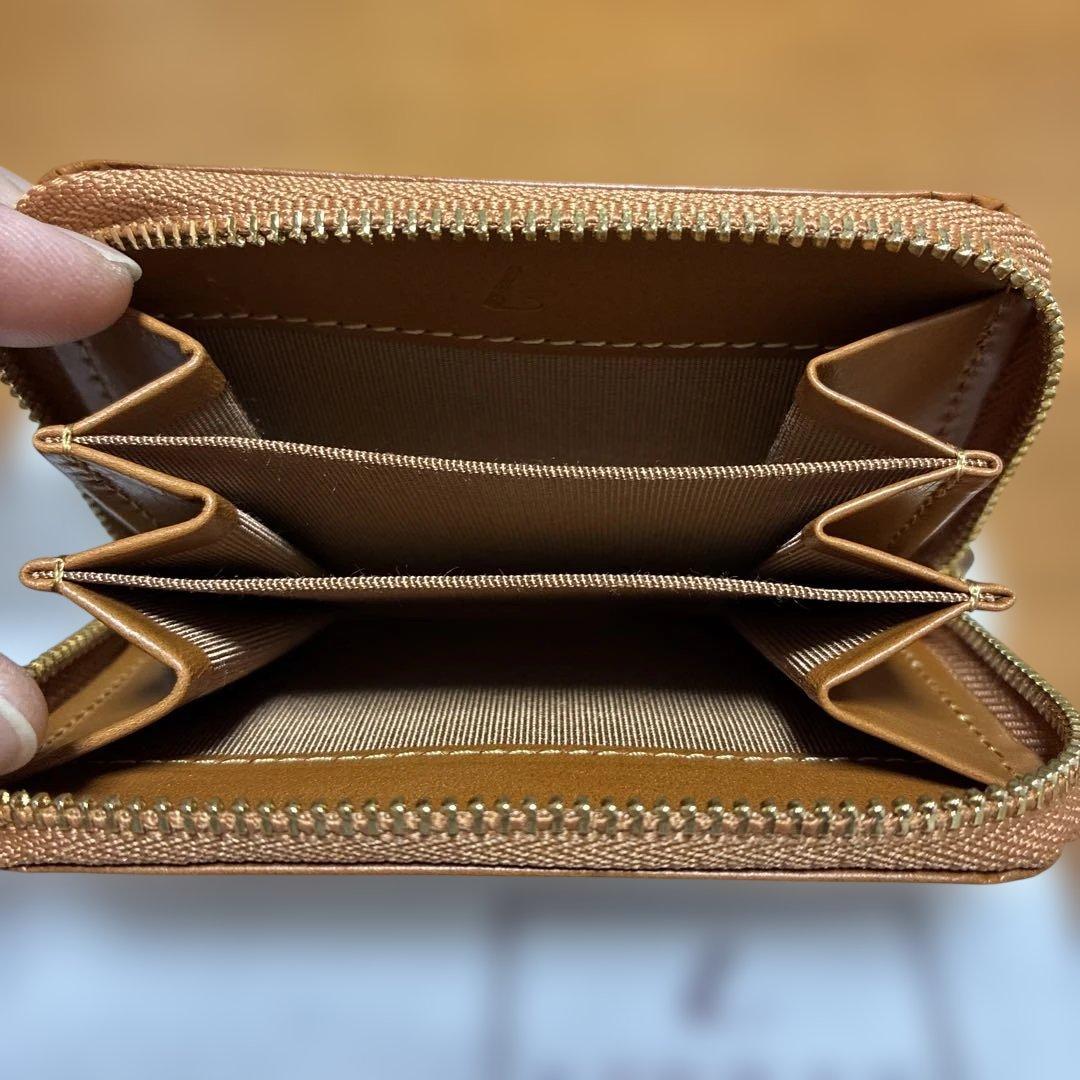 土屋鞄製造所 コンフィオ ヌメ革ファスナー小銭入れ ブラウン - メルカリ