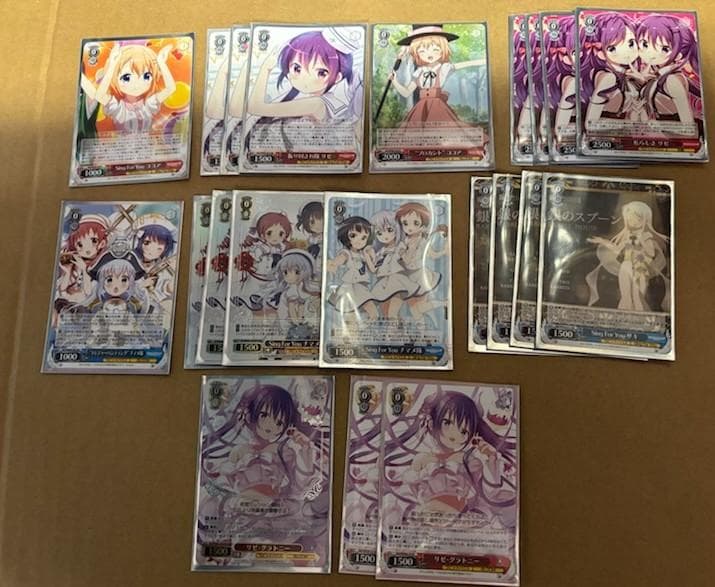 WS　ご注文はうさぎですか？　ごちうさ　4扉4門　デッキ　最新カードあり