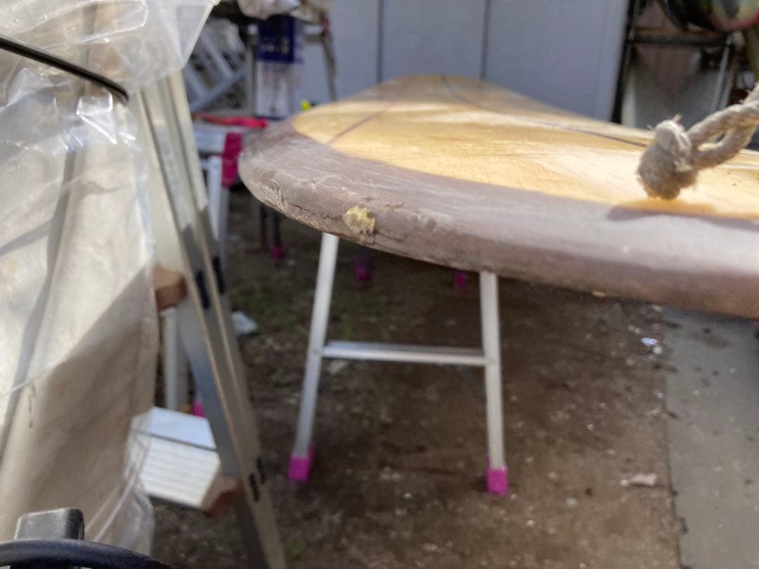 ➀希少バルサロングボード、シングル、290.湘南海岸周辺手渡し - メルカリ