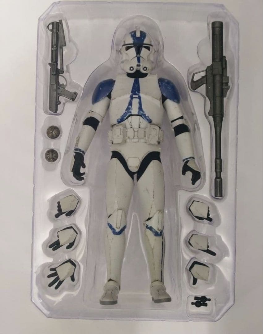 スターウォーズ　ホットトイズ　クローントルーパー　501大隊　HOTTOYS