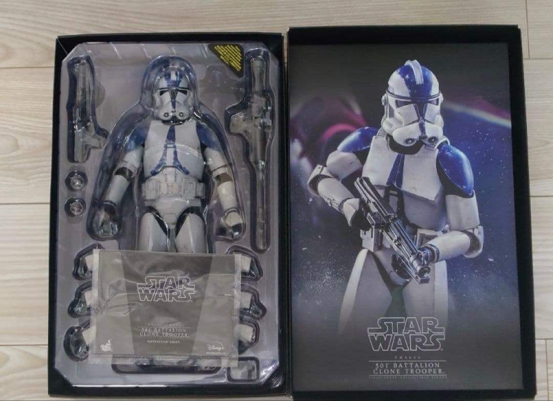スターウォーズ　ホットトイズ　クローントルーパー　501大隊　HOTTOYS