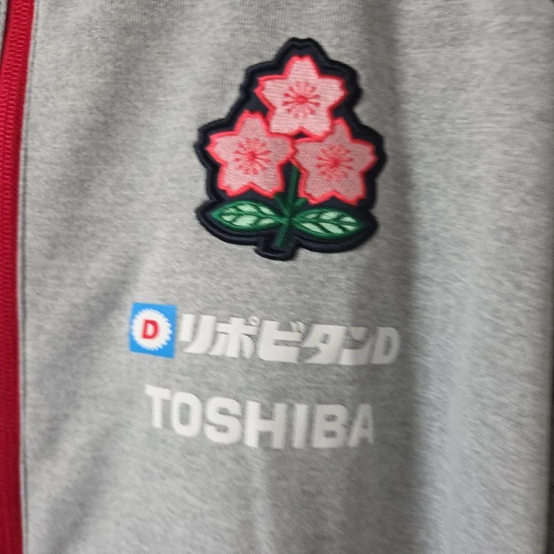 Canterbury ラグビー日本代表 ジップパーカー 5L リポビタンD - メルカリ