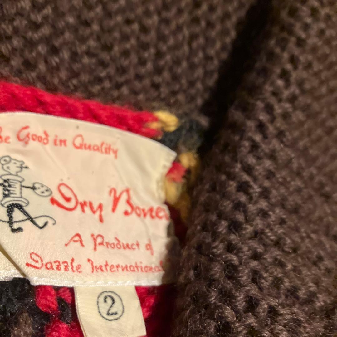 バ*ン様 カーディガン カウチン タコ 蛸 ドライボーン ニット - メルカリ