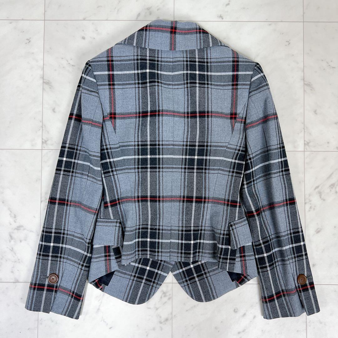 《美品》ヴィヴィアンウエストウッド ラブジャケットセットアップ タータンチェック