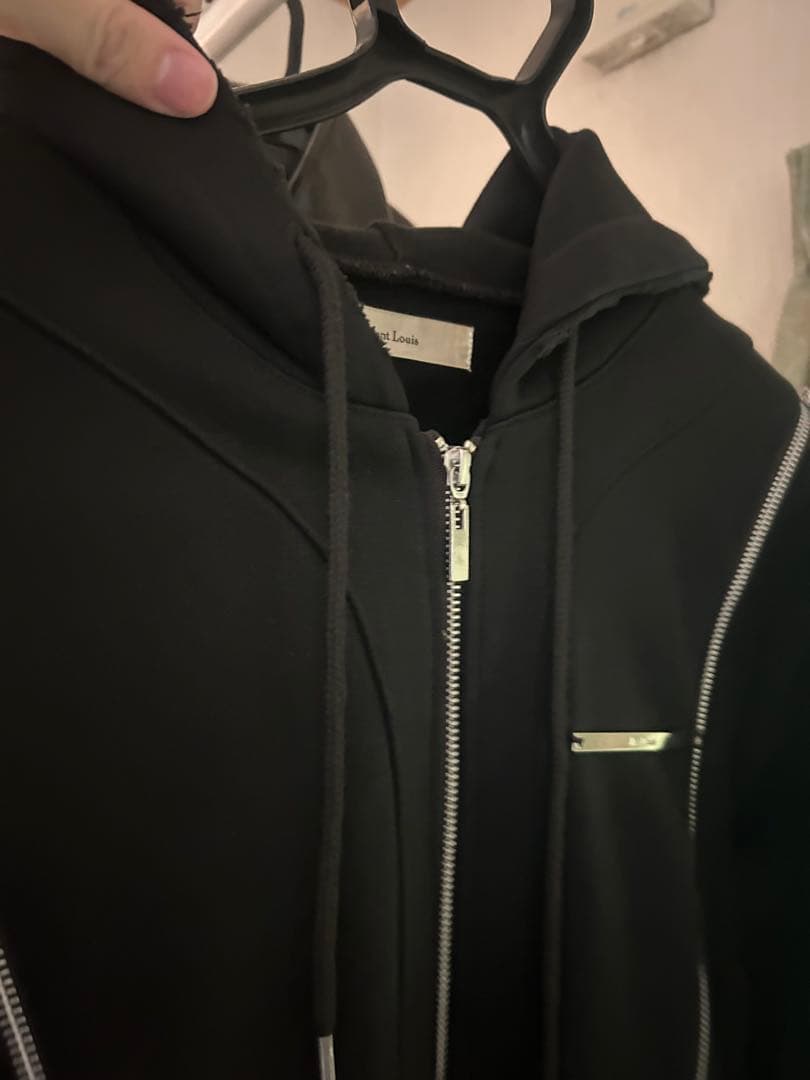 jent louis 3-Line Zip Hoodie M - メルカリ