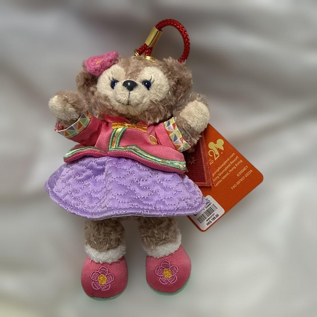 香港ディズニーランドダッフィーフレンズシェリーメイバッグチャーム