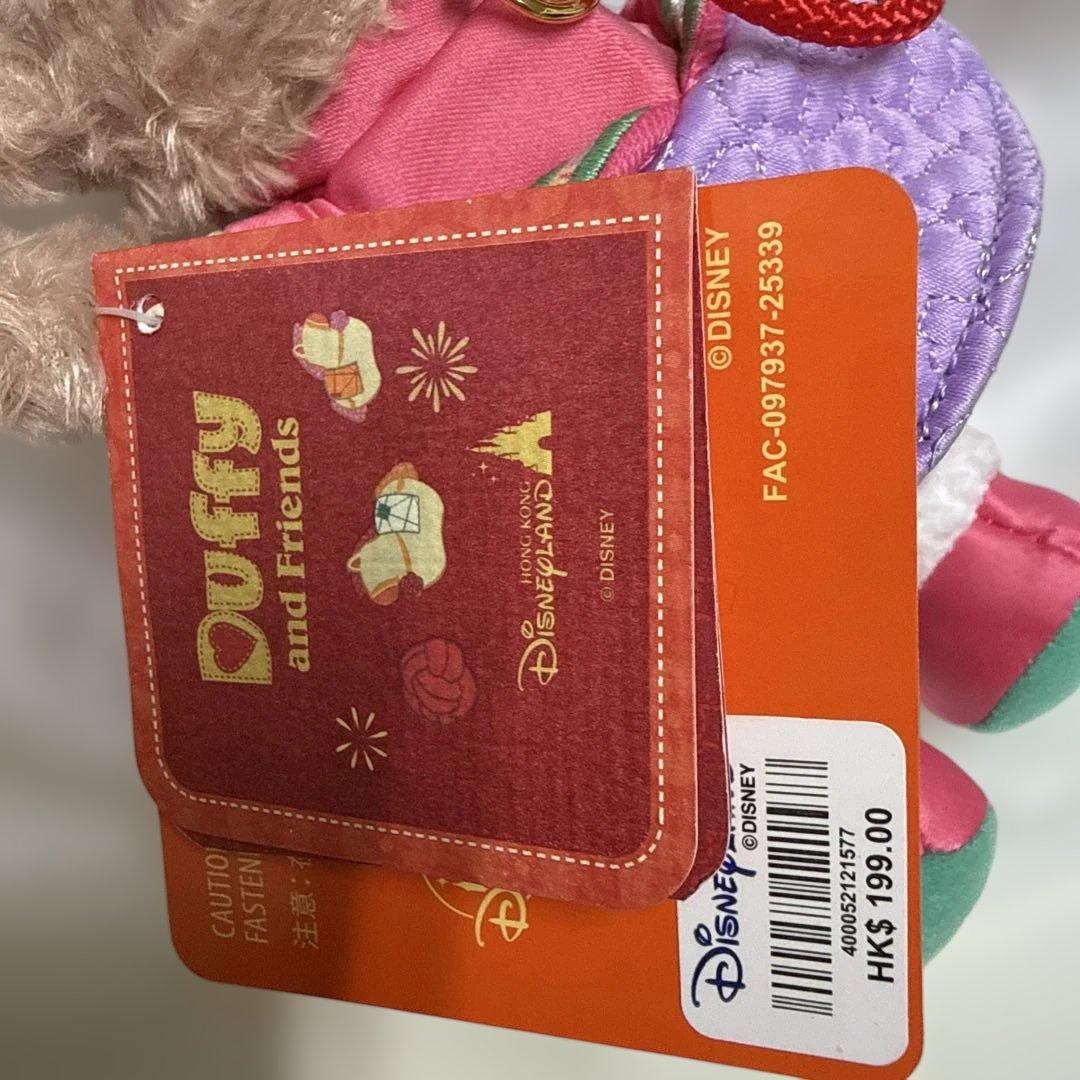 香港ディズニーランドダッフィーフレンズシェリーメイバッグチャーム