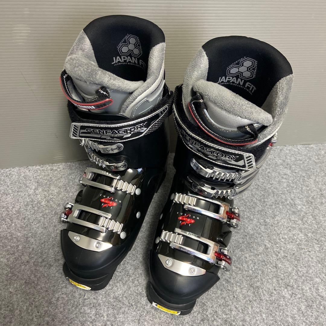 ★美品★メンテ済 大人スキーセット 板153cm ブーツ 25~25.5cm