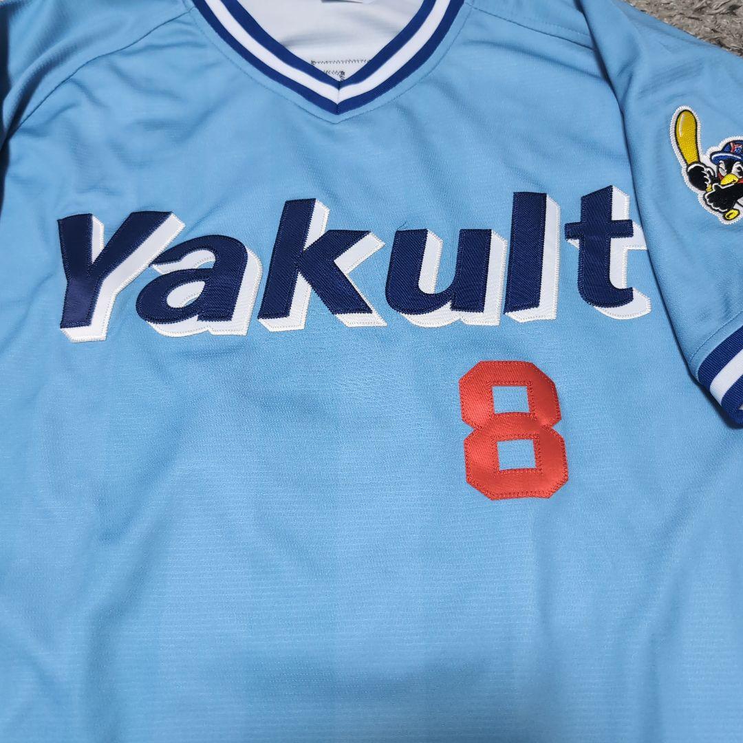 ヤクルトスワローズ ユニフォーム 佐藤真一 #8 50周年 - メルカリ
