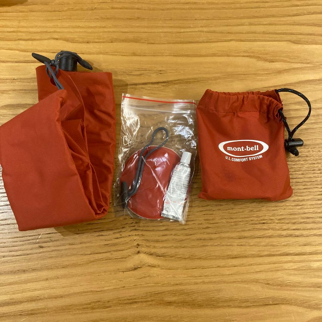 モンベル　U.L.CONFORT スリーピングマット150 枕付き