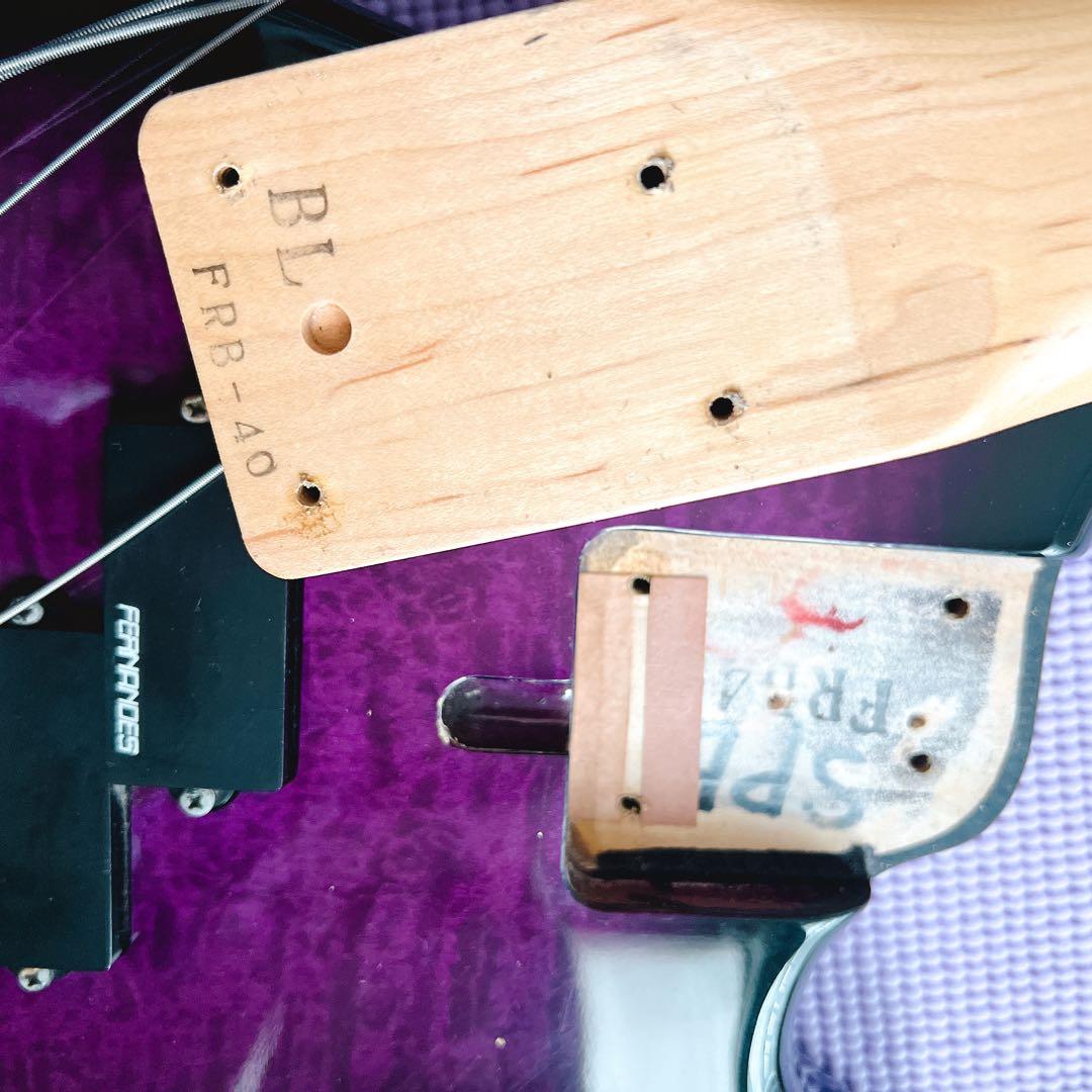 FERNANDES⭐️フェルナンデス FRB-40 キルトメイプル エレキベース