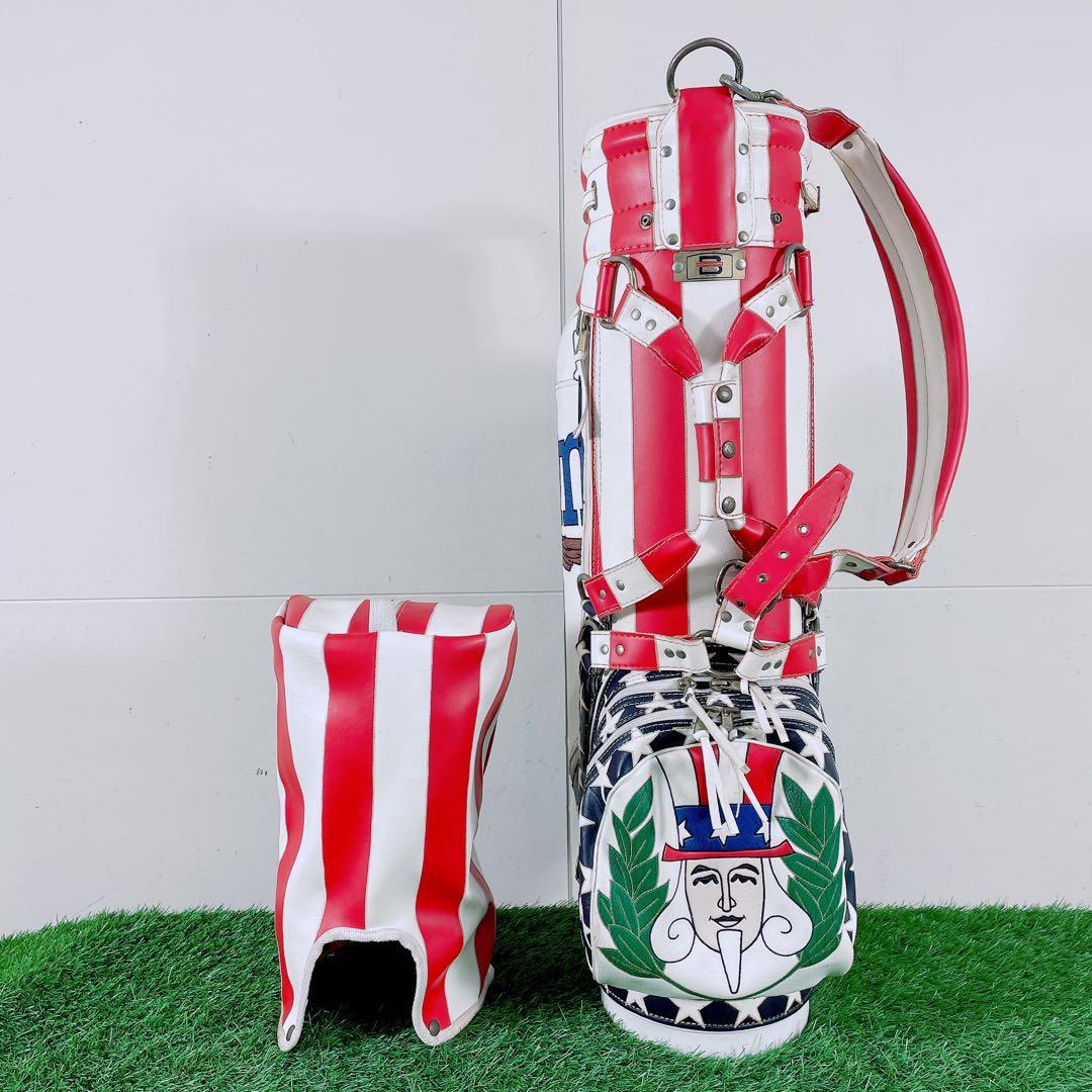 ゴルフ 6口 キャディバッグ ベルディングスポーツ 星条旗 N1930 - メルカリ