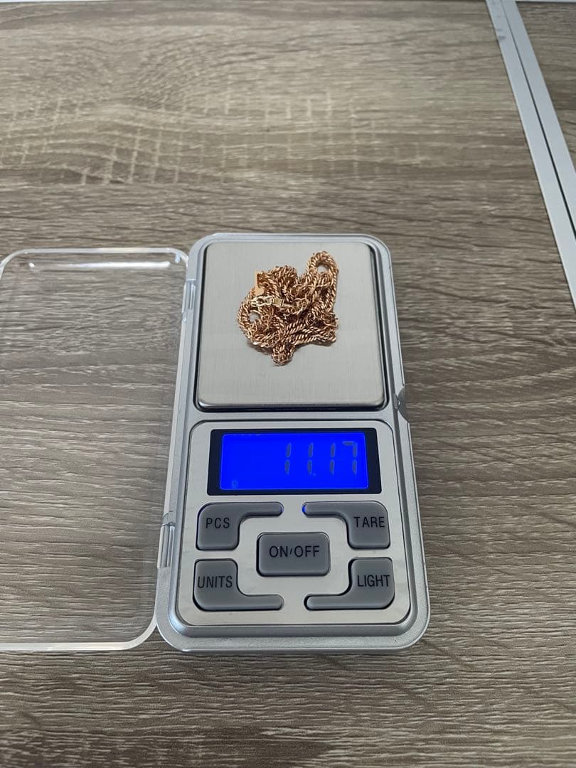 K18 喜平ネックレス 12面 45cm 11.17g 刻印有