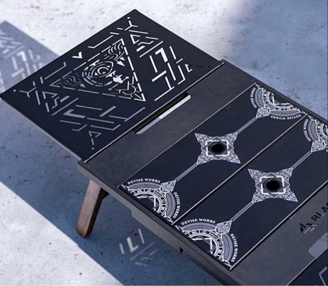 DEVISE WORKS × blackdesign アイアンプレート2枚セット