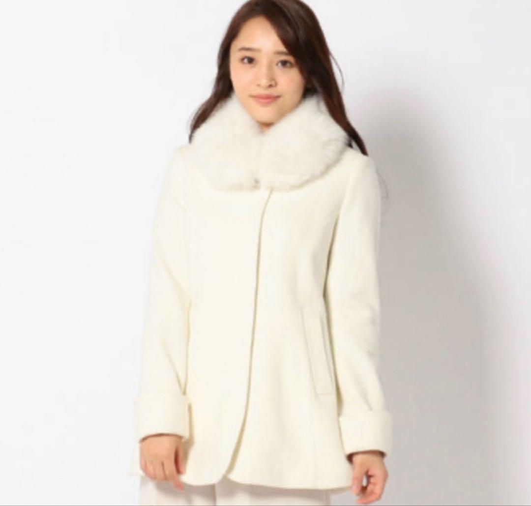 お値下げ‼️未使用品】ミッシュマッシュ フォックスファー付 コート