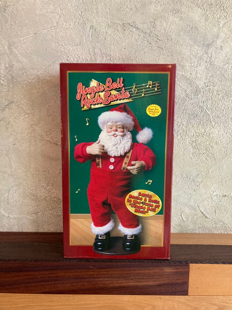 昭和レトロ】ジングルベルロック 踊るサンタクロース 電動 クリスマス