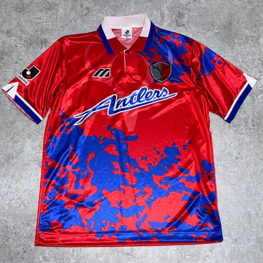 希少】鹿島アントラーズ 1995 ユニフォーム - メルカリ