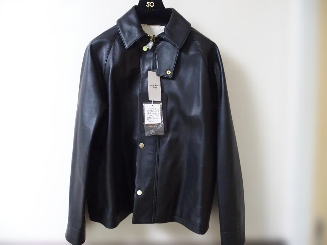 ドゥーズィエムクラス 新品タグ付き CINQUANTA レザーブルゾン - メルカリ