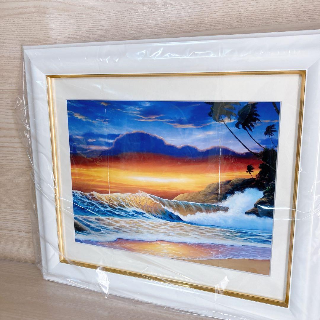 キモ KIMO 作家 夕日が沈む前に 絵画 新品未使用 - メルカリ