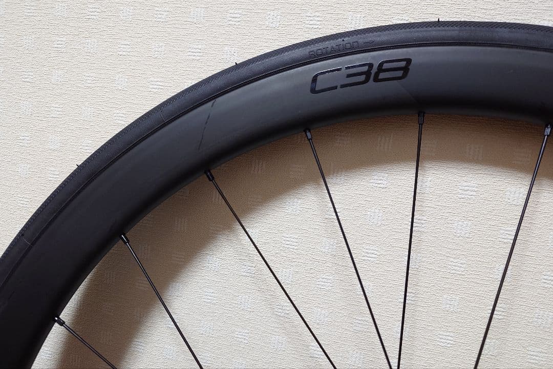 ピンクの猫様専用 Roval C38 カーボンホイール (完成車外し)