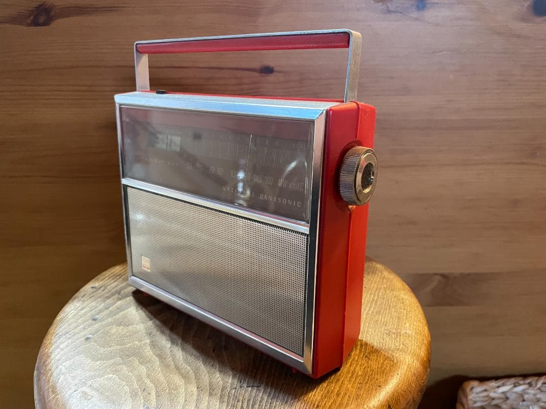 National Panasonic レトロラジオ（ジャンク品） - メルカリ