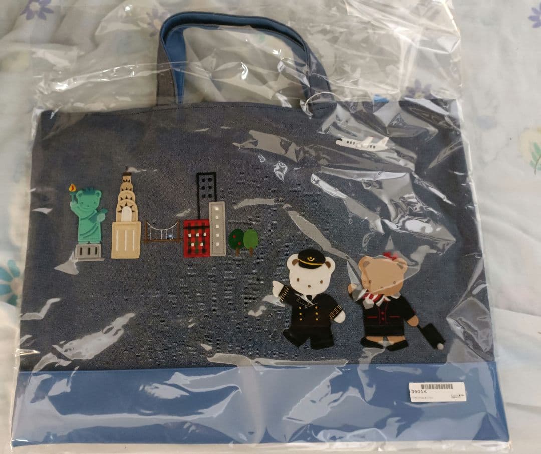 ファミリア JALオリジナル デニムバッグ直行便で旅する「NY」ニューヨーク