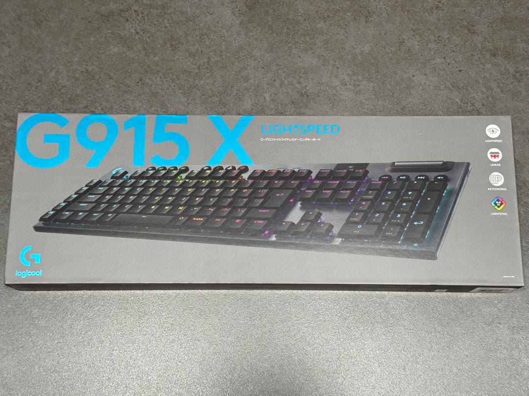 ロジクール G915 X LIGHTSPEED リニア 赤軸 - メルカリ