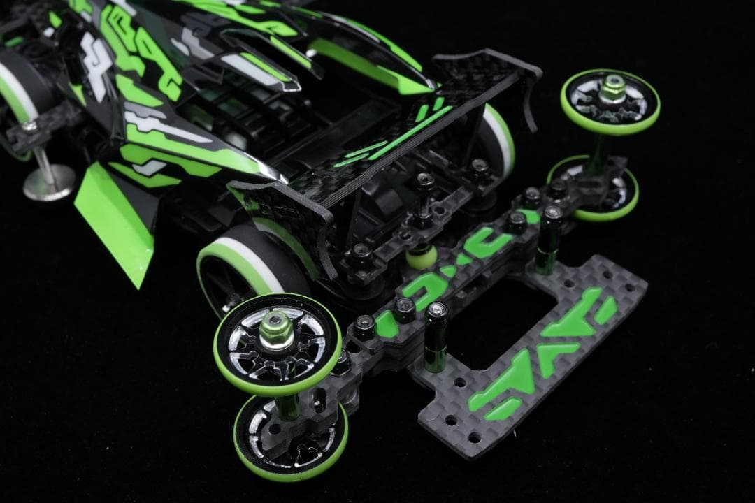 ミニ四駆 タミヤ MSフレキカスタム アバンテmk3 アズール サイクロン