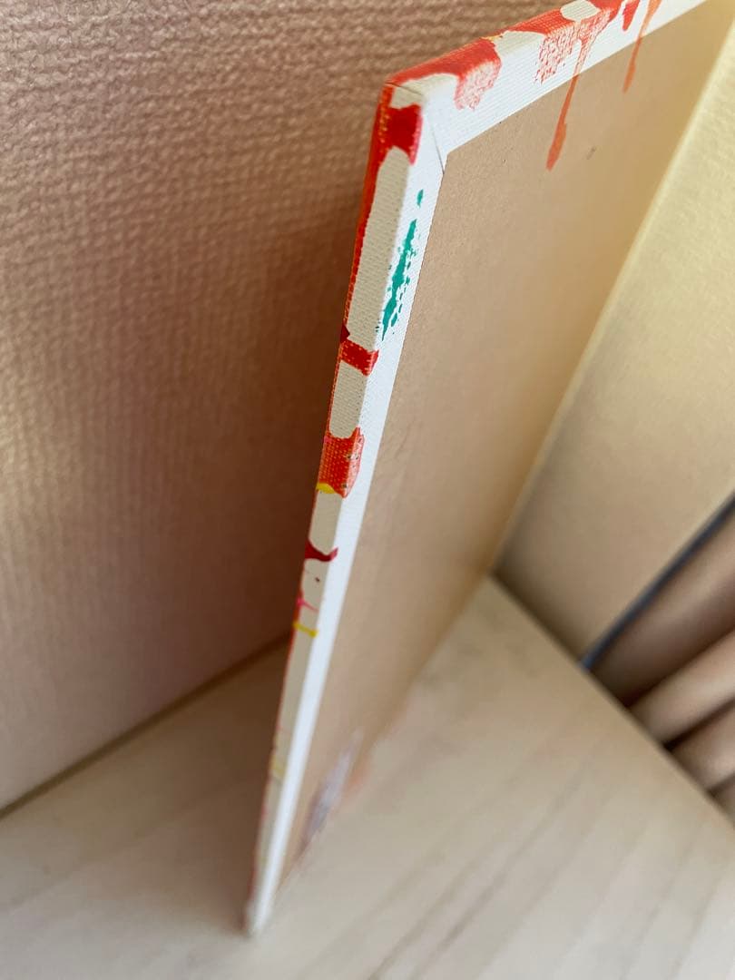 吉良久美子サイン入り原画エネルギーを感じるアート