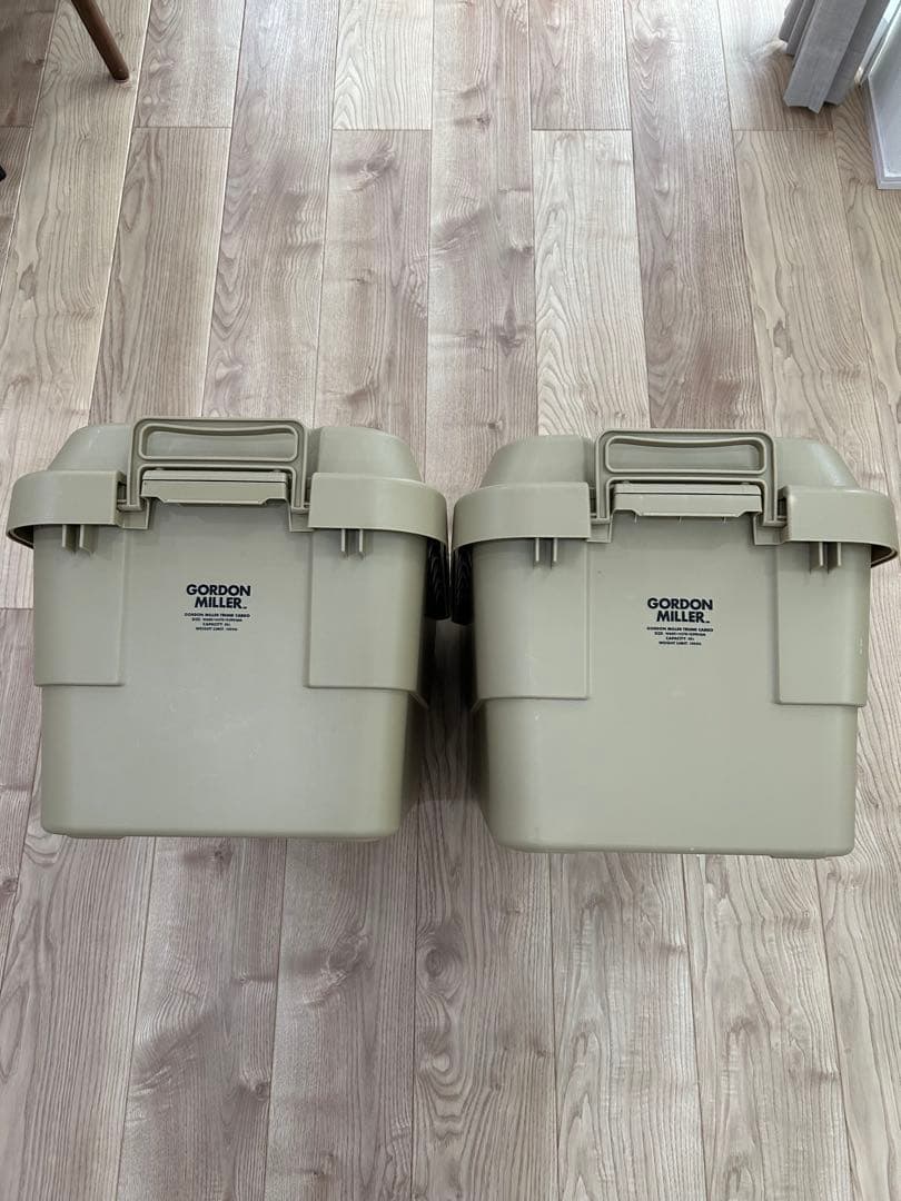 愛知直接引渡し】GORDON MILLER 50L トランクカーゴ2個セット - メルカリ
