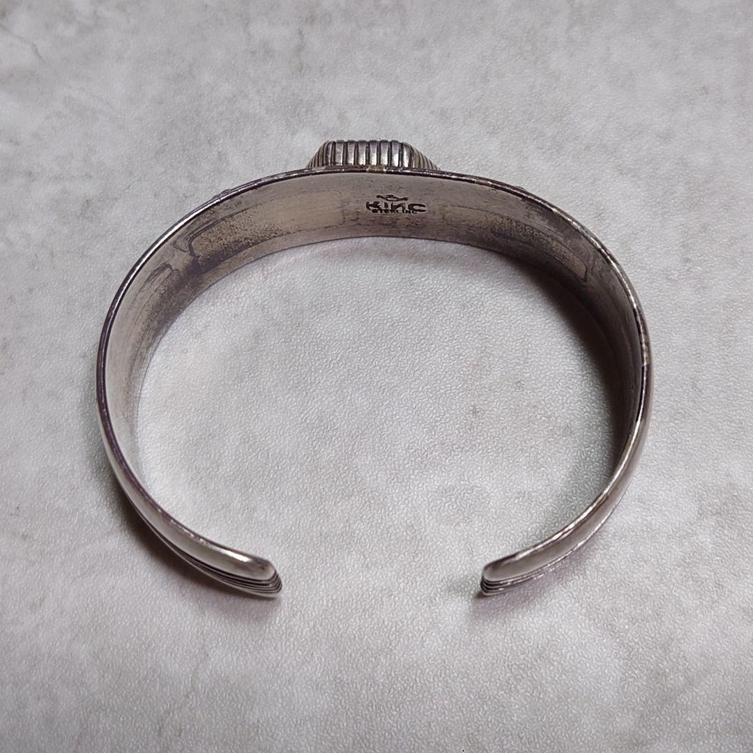 NAVAJO ナバホ Ray King ターコイズバングル SILVER925 - メルカリ