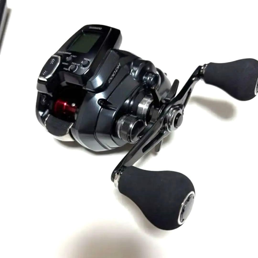シマノ 23フォースマスター 200DH 保証書未記入 シマノ 23フォースマスター 200DH 保証書未記入、箱、説明書、ケーブル